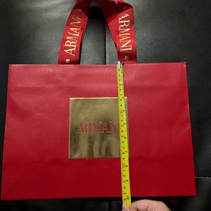 Armani shopping bag